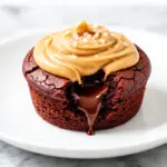 Peanut Butter Chocolate Lava Mug Cake - featured image