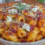 pumpkin pasta bake - featured image