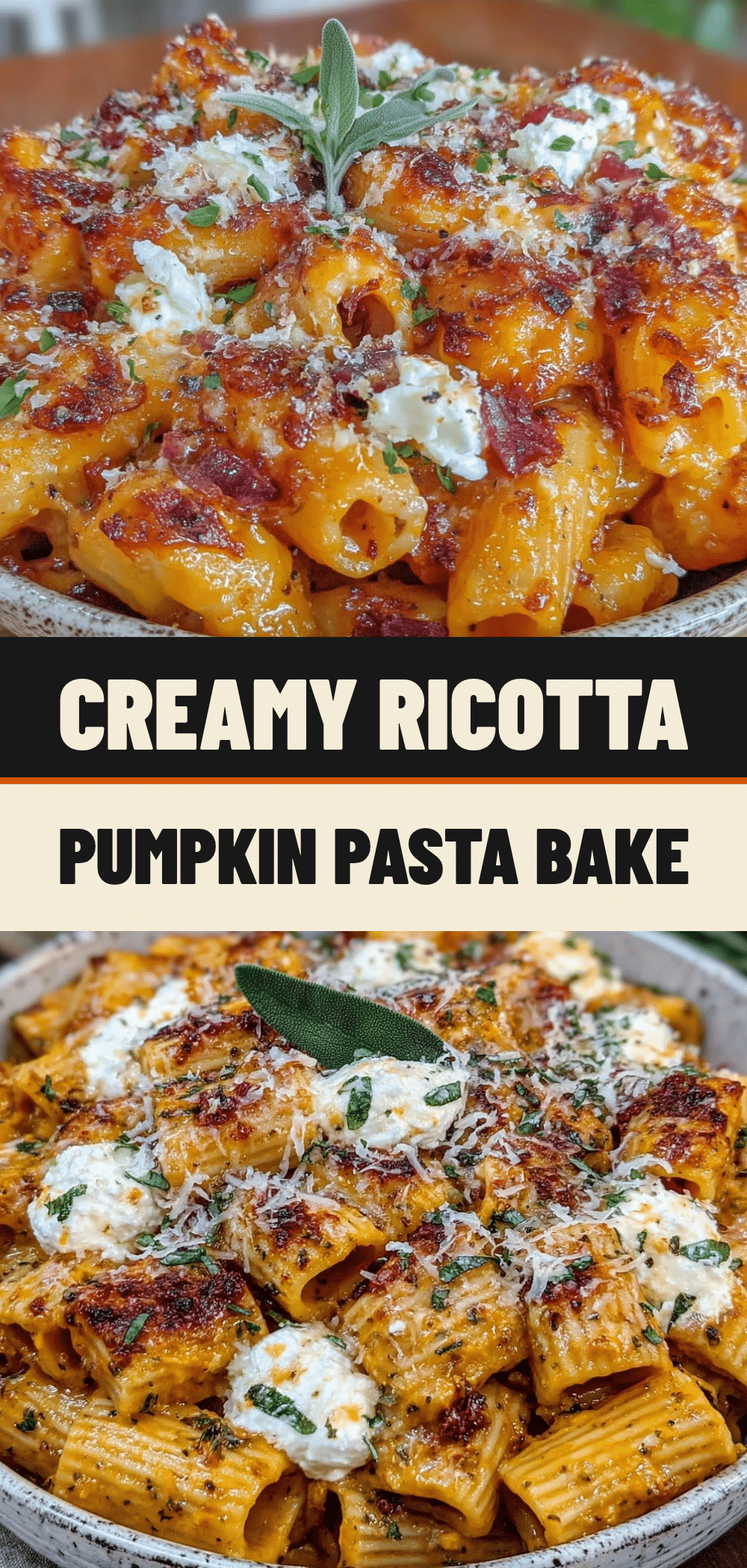 Pumpkin Pasta Bake: 5-Ingredient Ricotta Parmesan Comfort 5 pumpkin pasta bake recipe