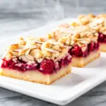 Raspberry Almond Crumble Bars - featured image