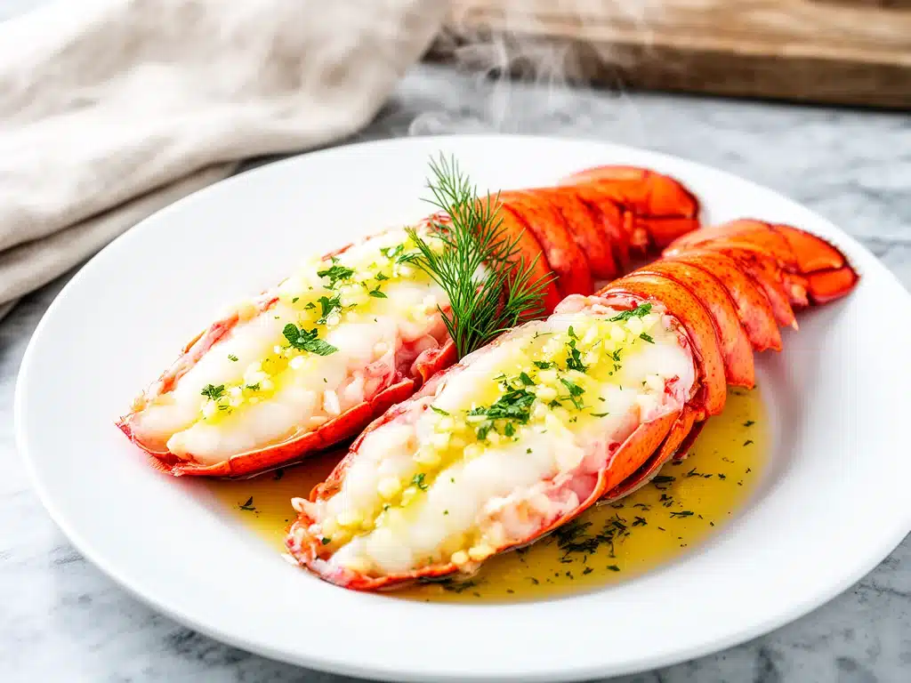 Restaurant-Style Garlic Butter Lobster Tails - featured image