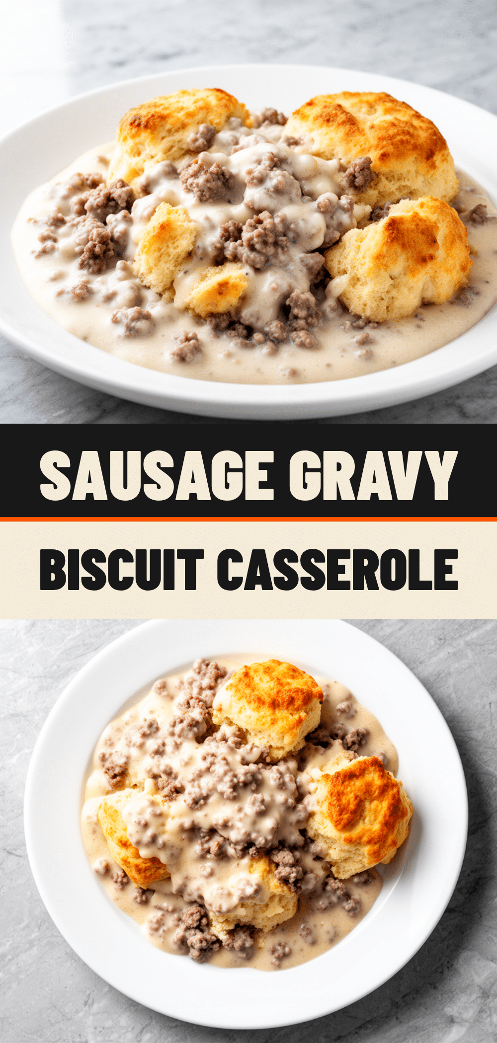 Savory Sausage Gravy and Biscuits Casserole: 5-Ingredient Comfort Food 5 savory sausage gravy and biscuits casserole recipe