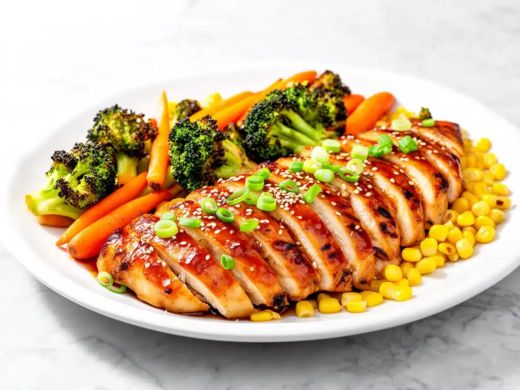 sheet pan teriyaki chicken - featured image