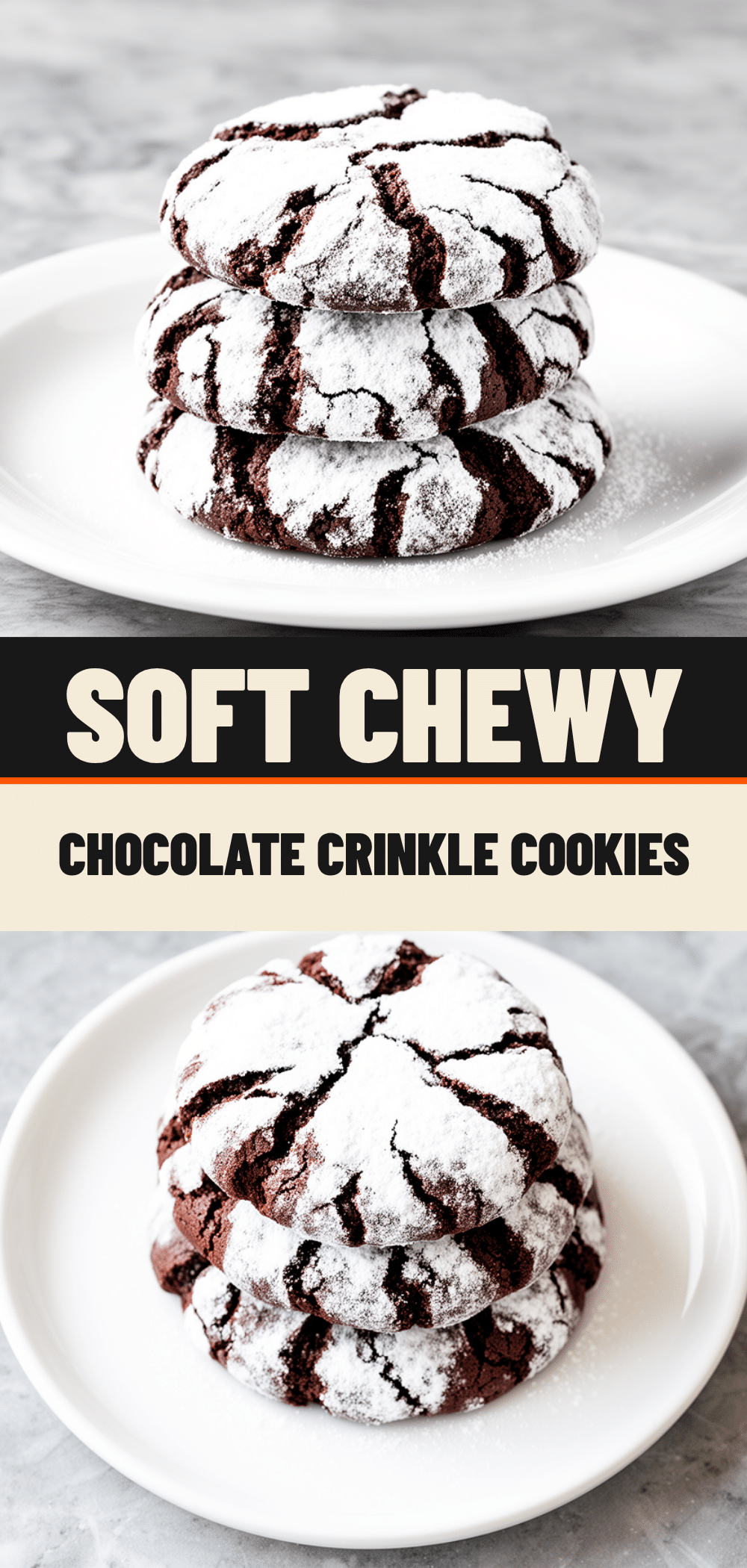 Soft Chocolate Crinkle Cookies: Best Soft & Chewy Recipe 5 soft chocolate crinkle cookies recipe