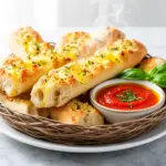 Soft Garlic Butter Breadsticks - featured image
