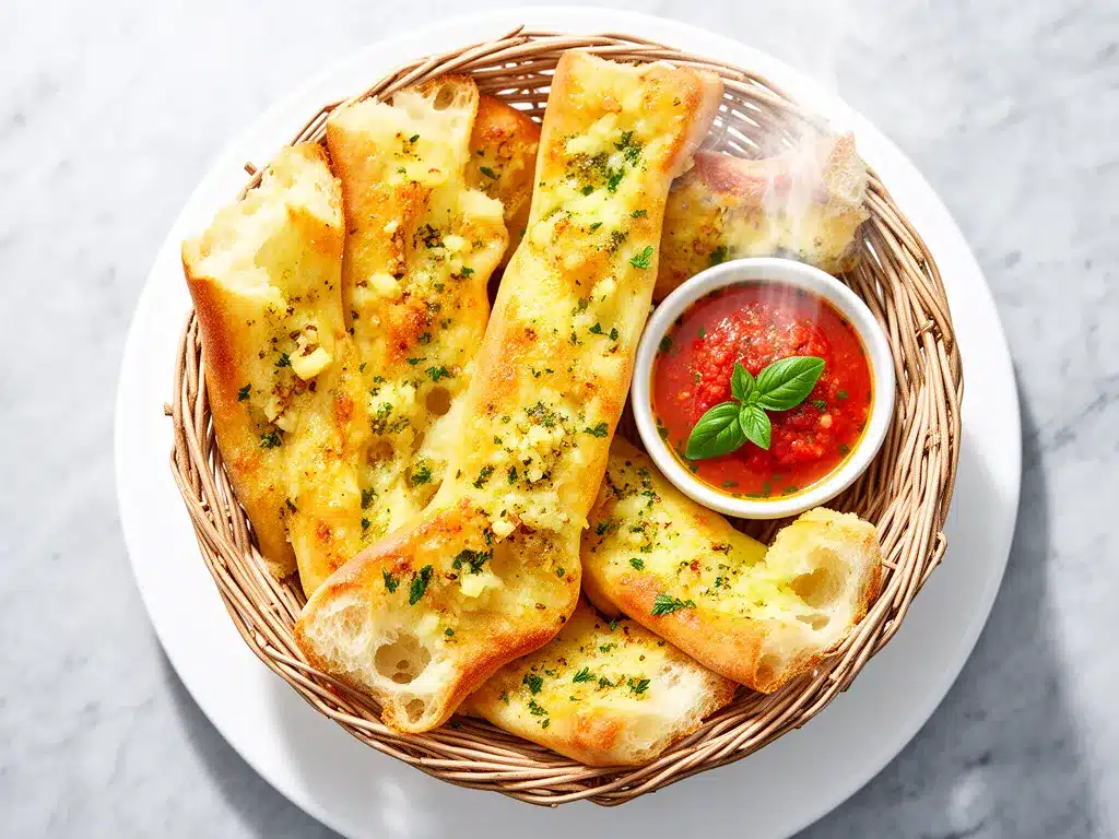 Soft Garlic Butter Breadsticks: Best 20-Min Recipe 4 Soft Garlic Butter Breadsticks preparation steps