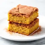 soft spice snickerdoodle bars - featured image