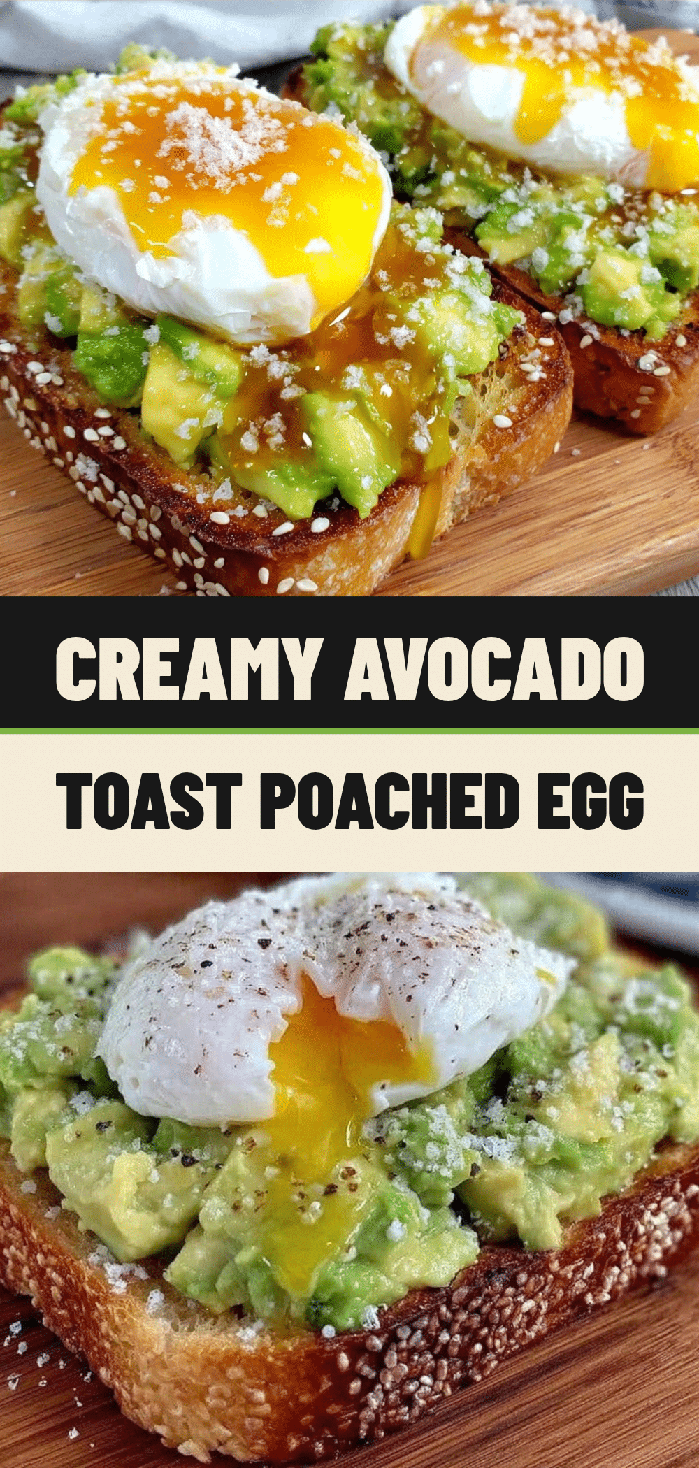 Sourdough Breakfast Toast: 3-Step Brunch for Guests 5 Sourdough Breakfast Toast with Avocado and Poached Egg recipe