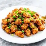 Sticky Sesame Garlic Chicken Bites - featured image