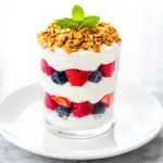 yogurt berry parfait cups - featured image