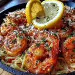 20-Min Garlic Butter Shrimp Scampi with Lemon - featured image