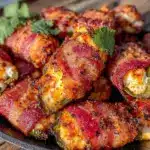 Air Fryer Bacon Jalapeno Poppers - featured image