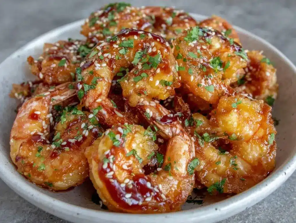 air fryer bang bang shrimp - featured image