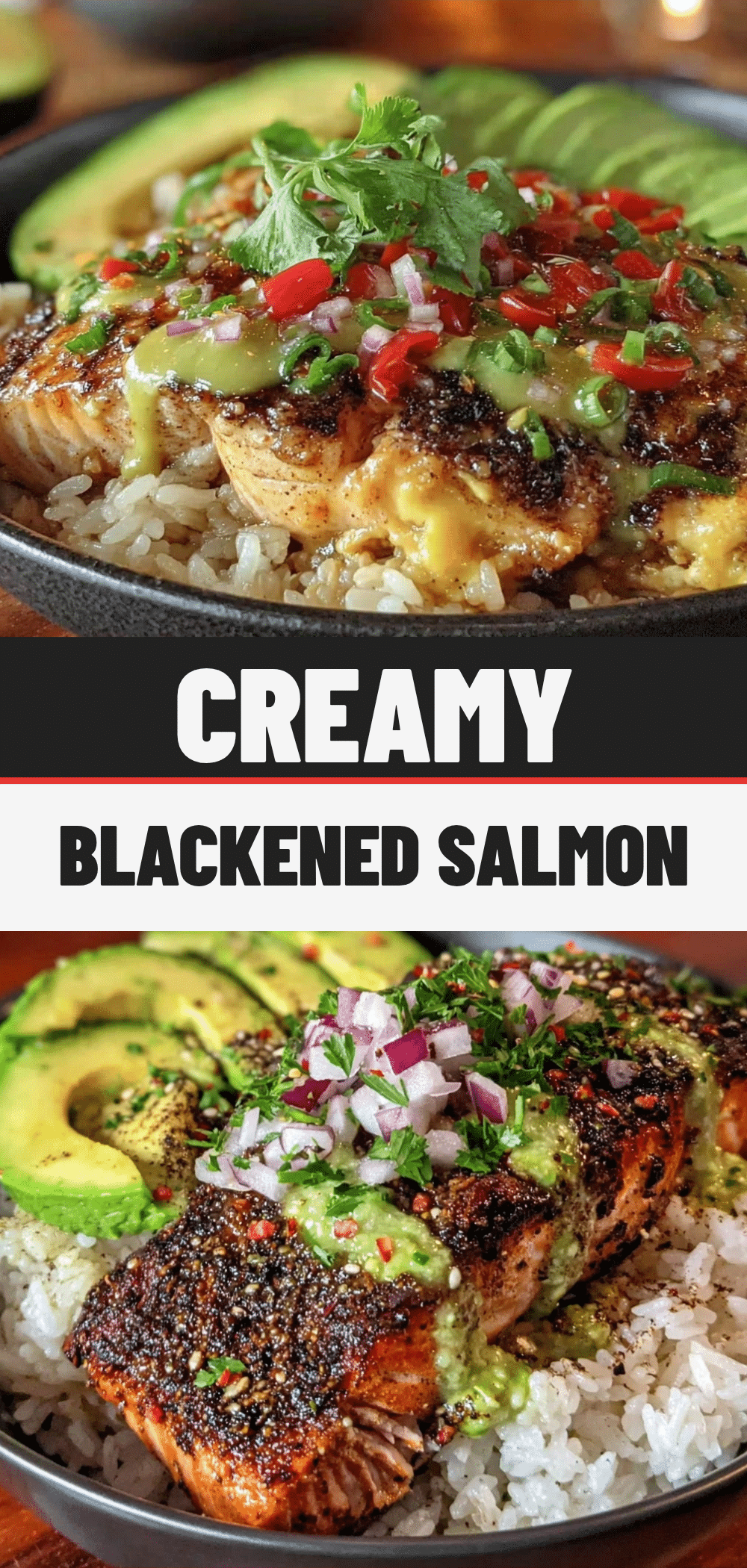 Blackened Salmon Rice Bowls: 5-Step Indulgent Dinner Party Dish 5 blackened salmon rice bowls recipe