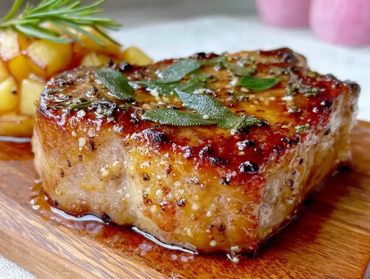 30-Minute Brown Butter Sage Pork Chops: Easy One-Pan Weeknight Dinner 4 brown butter sage pork chops preparation steps