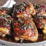 Budget-Friendly Chicken Thighs with Balsamic Glaze - featured image