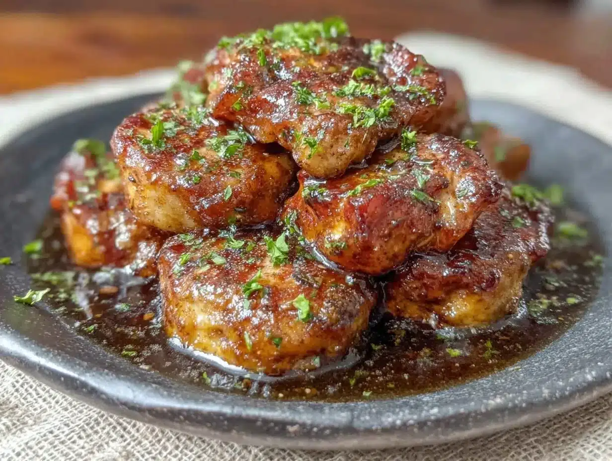 Budget-Friendly Chicken Thighs with Balsamic Glaze 4 Budget-Friendly Chicken Thighs with Balsamic Glaze preparation steps