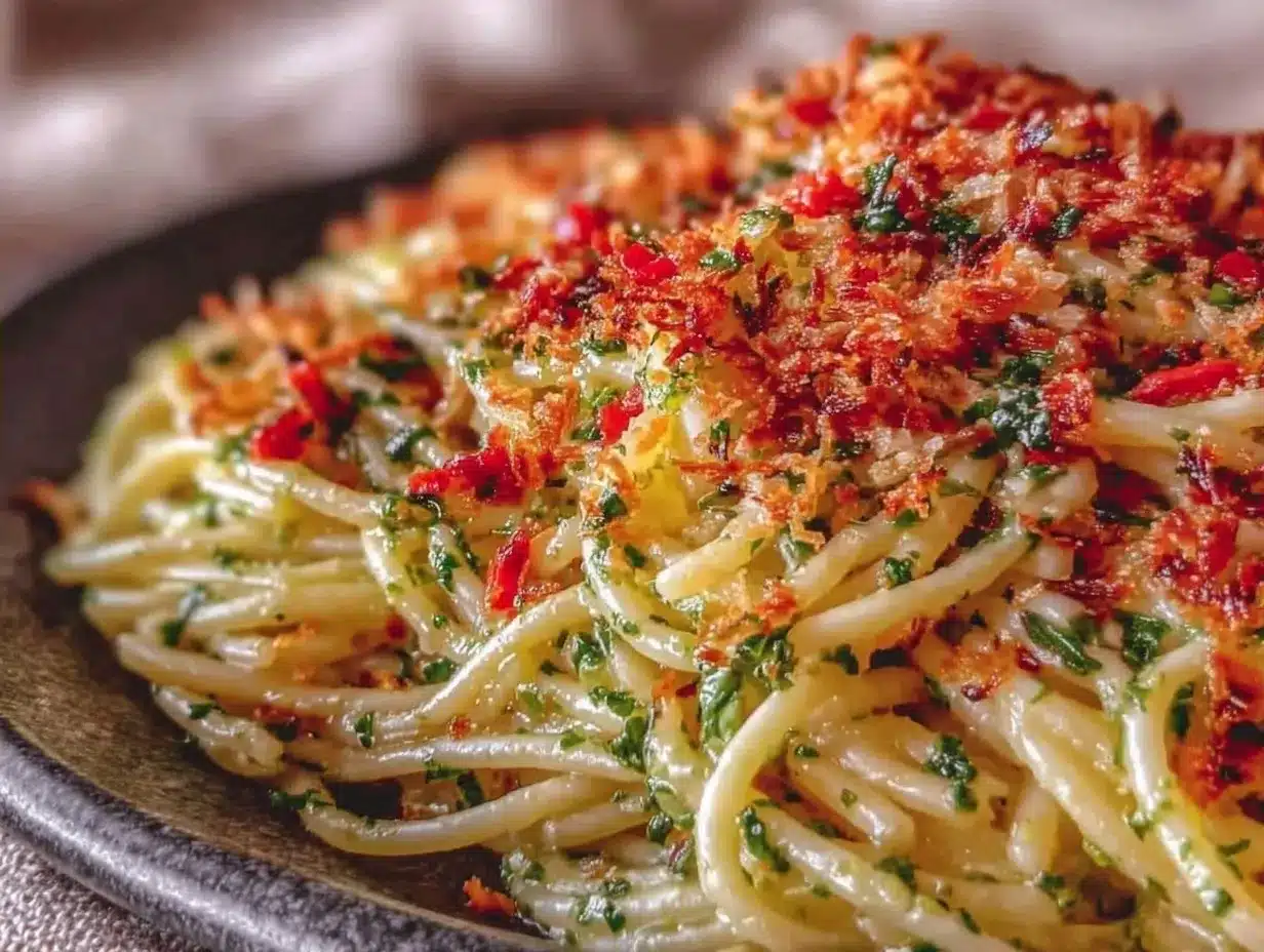 Budget Pasta Aglio e Olio: 5 Ingredient Family Meal 4 budget pasta aglio e olio preparation steps