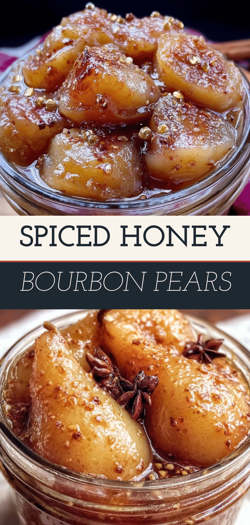 Canned Spiced Honey Pears: Best Easy Holiday Dessert 5 canned spiced honey pears recipe