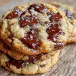Chewy Brown Butter Chocolate Chip Cookies - featured image