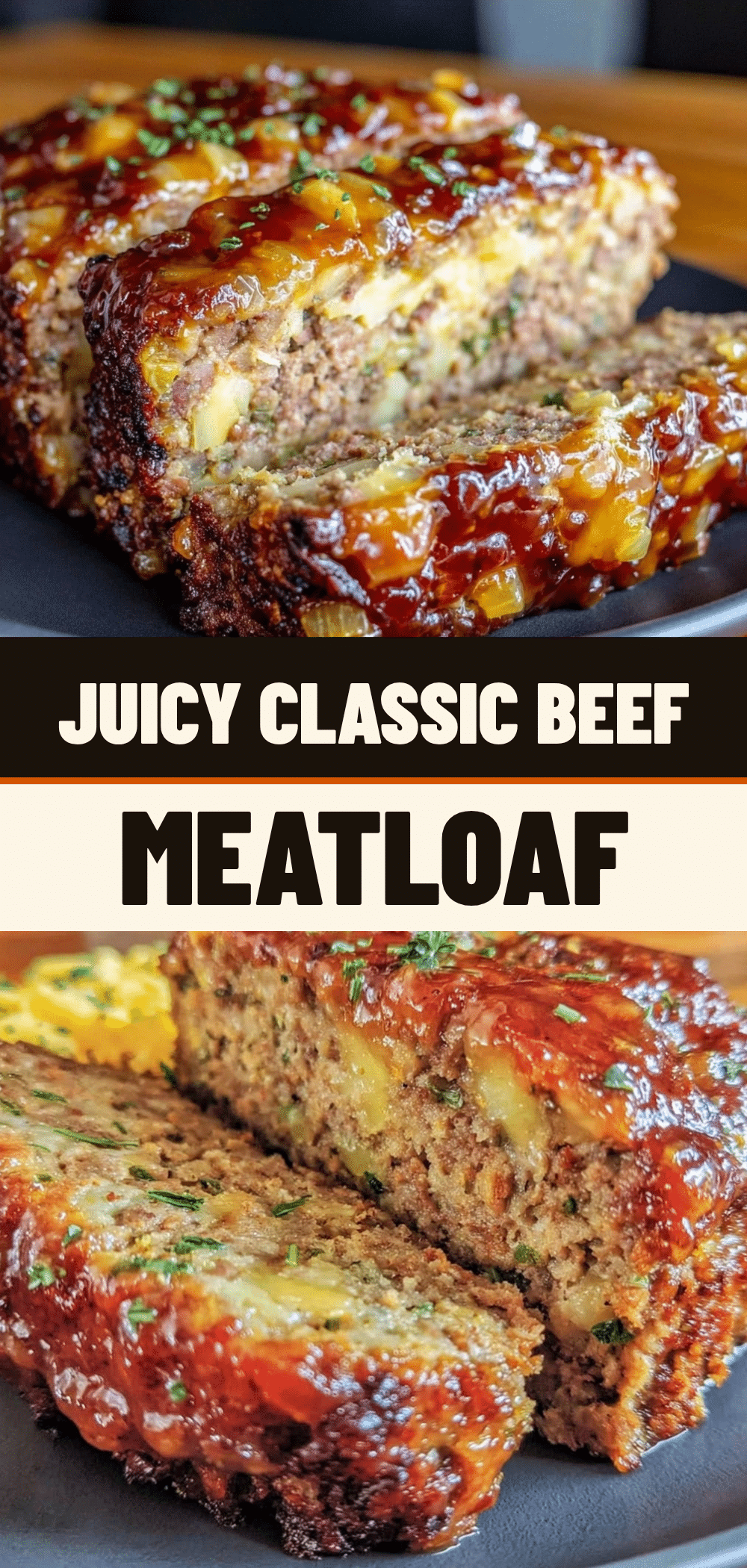 Classic Beef Meatloaf with Brown Sugar Glaze: 5-Ingredient Dinner 5 Classic Beef Meatloaf with Brown Sugar Glaze recipe