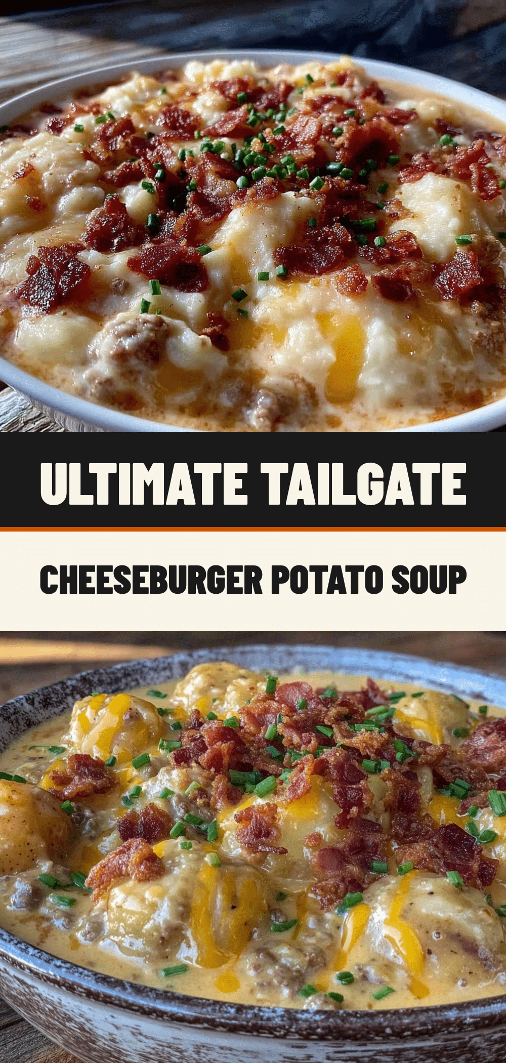 Creamy Cheeseburger Potato Soup with Bacon: 10-Min Fresh Harvest Dish 5 Creamy Cheeseburger Potato Soup with Bacon recipe
