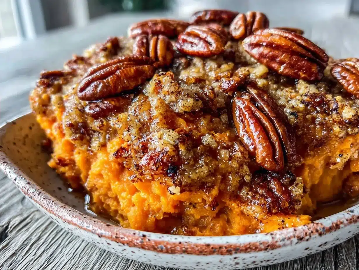 Creamy Fall Maple Pecan Sweet Potato Casserole: Easy Self-Care Dinner 4 Creamy Fall Maple Pecan Sweet Potato Casserole preparation steps