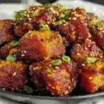 Crispy Honey Sriracha Pork Bites - featured image
