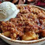 Easy Fall Cinnamon Apple Crisp - featured image