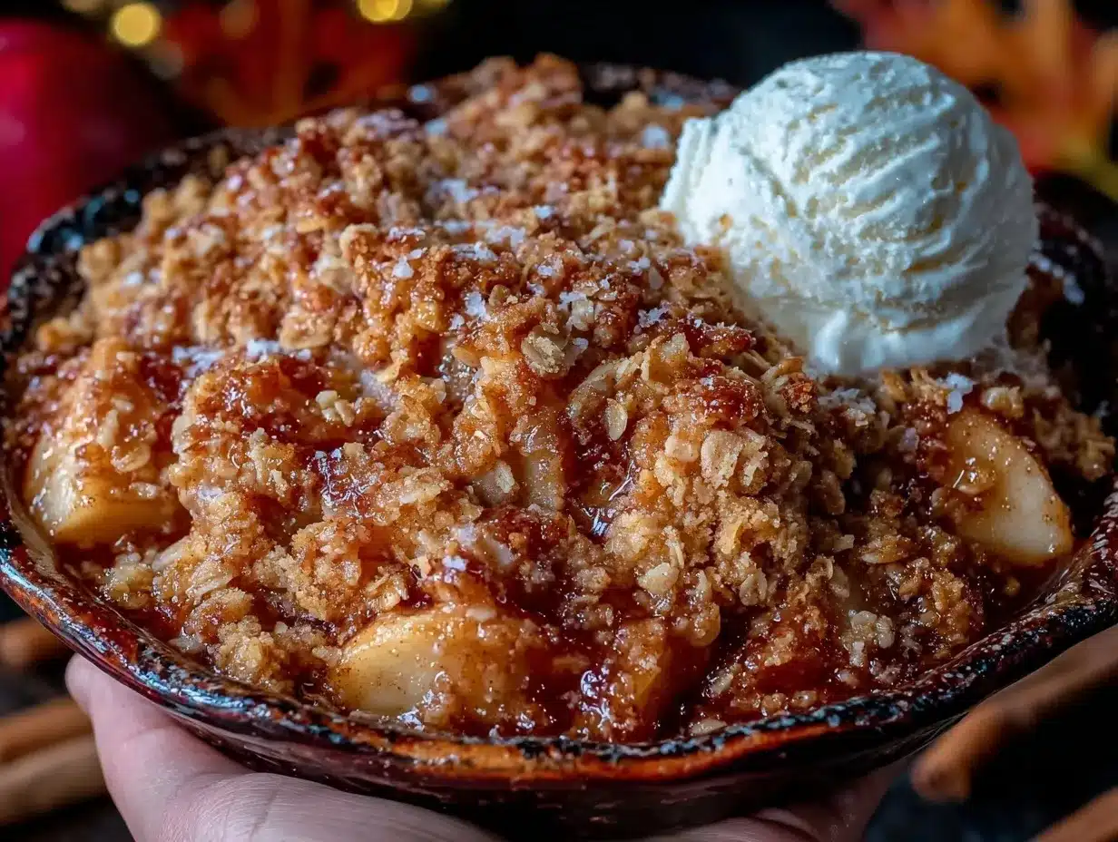 Easy Fall Cinnamon Apple Crisp Kids Love to Make 4 Easy Fall Cinnamon Apple Crisp preparation steps