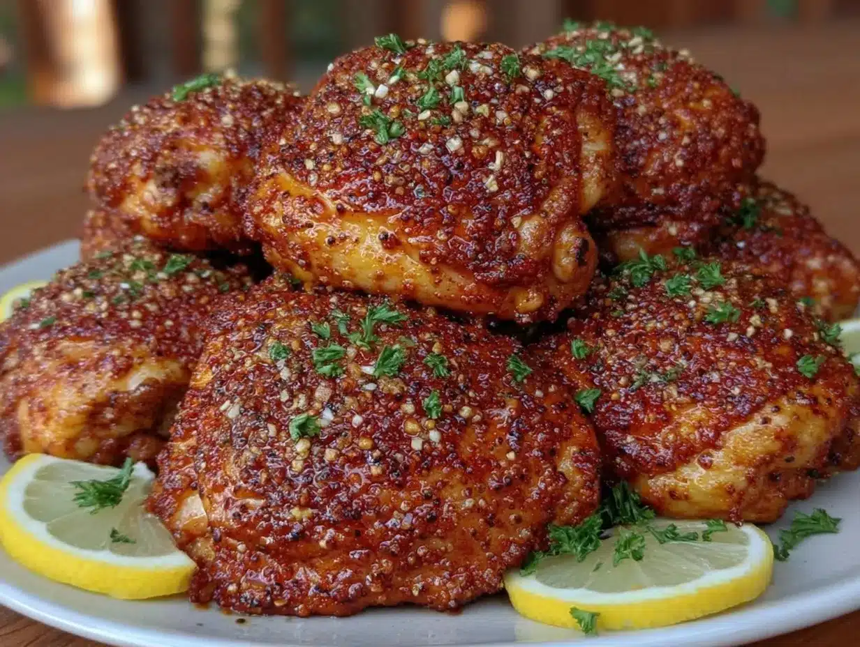 Easy Lemon Pepper Chicken Thighs: Kids Love to Make 4 Easy Lemon Pepper Chicken Thighs preparation steps