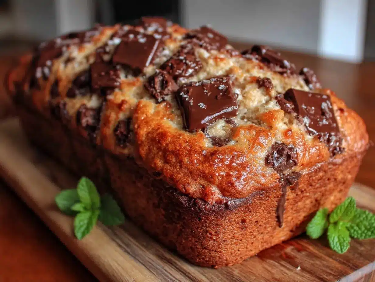 Easy One-Bowl Chocolate Chip Banana Bread: Best 5pm Quick Meal 4 easy one-bowl chocolate chip banana bread preparation steps