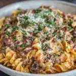 Easy One-Pot Ground Beef Stroganoff - featured image