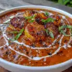 easy roasted tomato soup with garlic confit - featured image