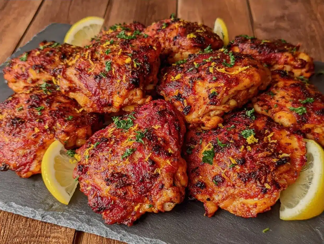 Extra-Crispy Air Fryer Chicken Thighs: Kid-Friendly Recipe 4 extra-crispy air fryer chicken thighs preparation steps