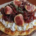 Fig and Caramelized Onion Flatbread - featured image
