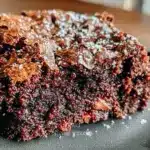 gluten-free fudgy almond flour brownies - featured image