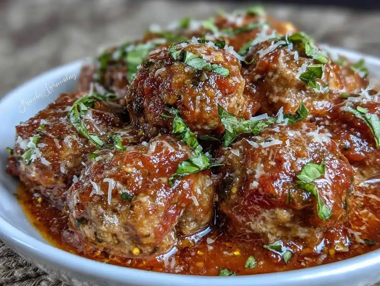 High-Protein Turkey Meatballs in Marinara: Grandma’s Real Way 4 high-protein turkey meatballs in marinara preparation steps
