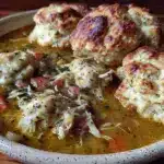 homestyle chicken and dumplings - featured image