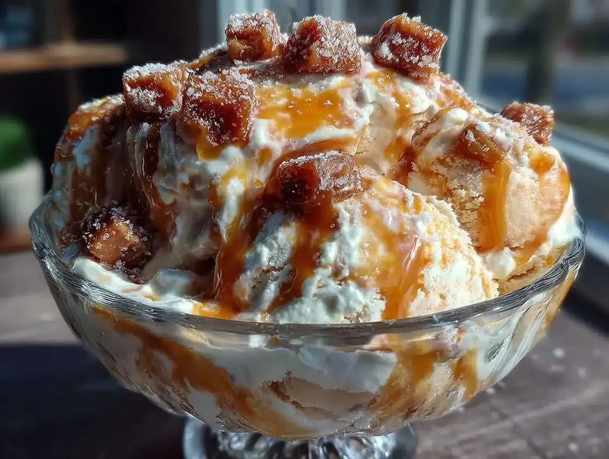 Keto No-Churn Salted Caramel Ice Cream: Easy Self-Care Dessert 4 Keto No-Churn Salted Caramel Ice Cream preparation steps