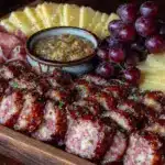 kid-friendly football charcuterie board - featured image