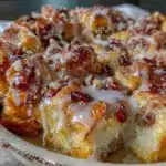 Make-Ahead Cinnamon Roll French Toast Bake - featured image