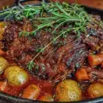 maple dijon braised pork shoulder - featured image