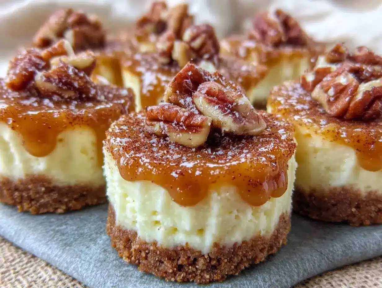 Maple Pecan Mini Cheesecake Bites: Easy Baby Shower Treats 4 Maple Pecan Mini Cheesecake Bites preparation steps