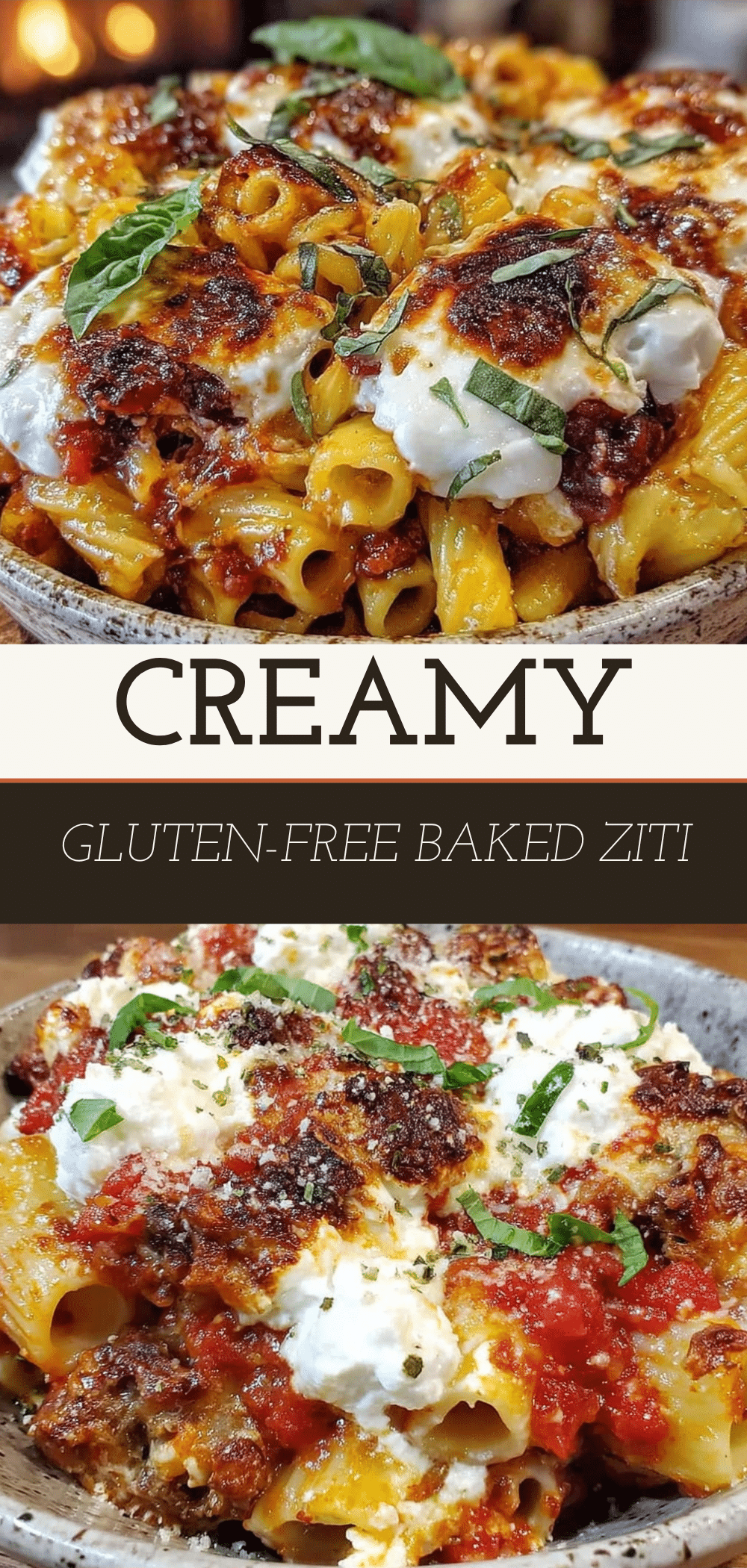 Meal-Prep Gluten-Free Baked Ziti: 3 Freezer Dinners 5 meal-prep gluten-free baked ziti recipe