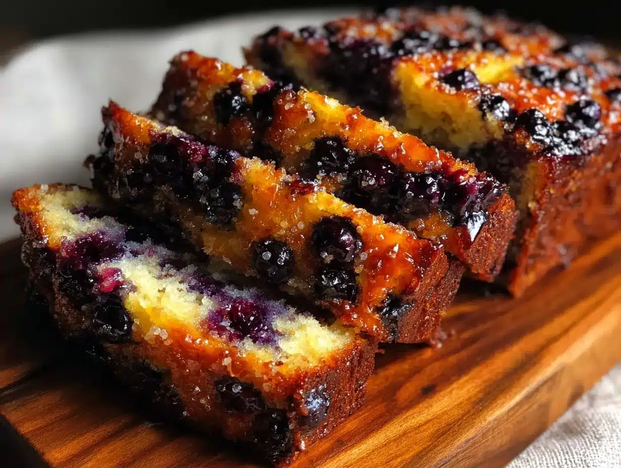 Make Moist Gluten-Free Almond Flour Blueberry Banana Bread While Its Peak 4 moist gluten-free almond flour blueberry banana bread preparation steps