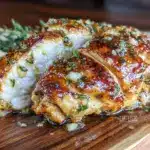 Never-Dry Baked Chicken Breast with Garlic Herb Butter - featured image