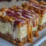 No-Bake Biscoff Cheesecake Bars - featured image