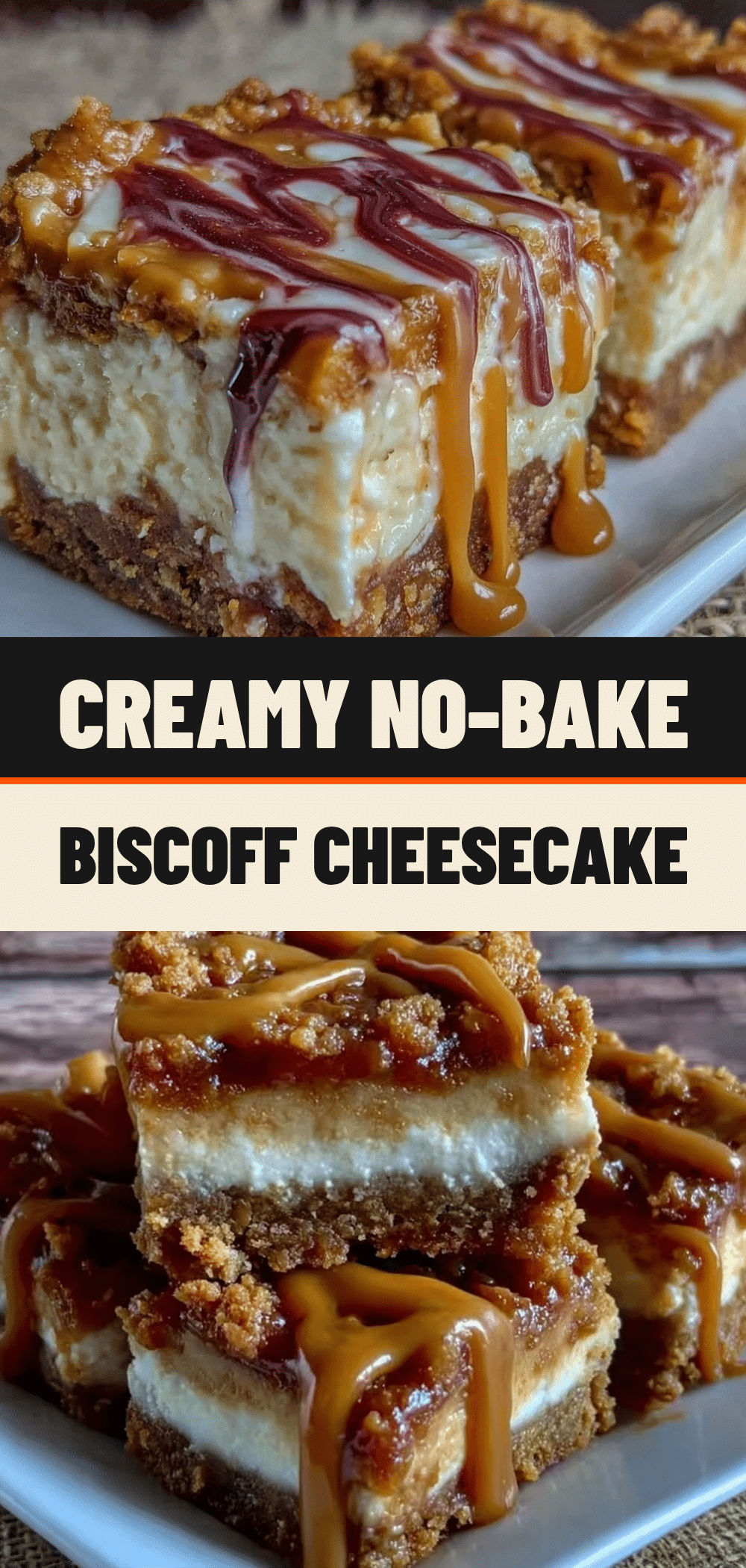 No-Bake Biscoff Cheesecake Bars: 4-Prep Meal Plan 5 No-Bake Biscoff Cheesecake Bars recipe