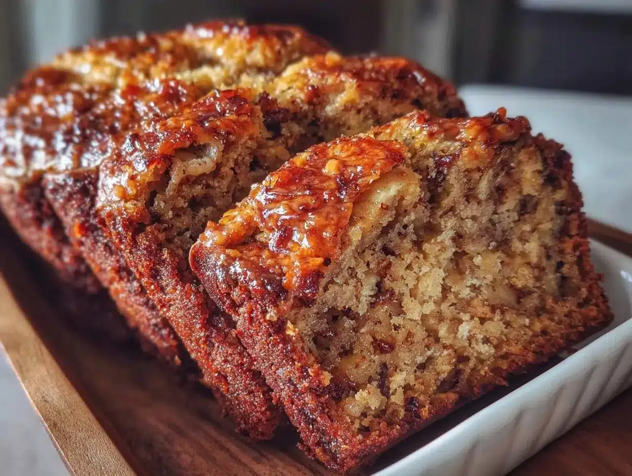 One-Bowl Banana Bread: 5 Cheap Ingredients 4 one-bowl banana bread preparation steps